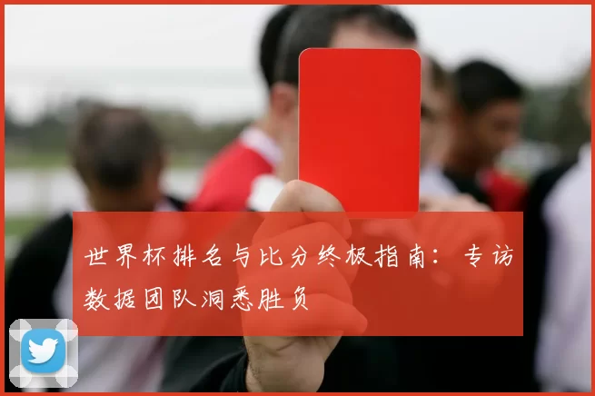 世界杯排名与比分终极指南：专访数据团队洞悉胜负