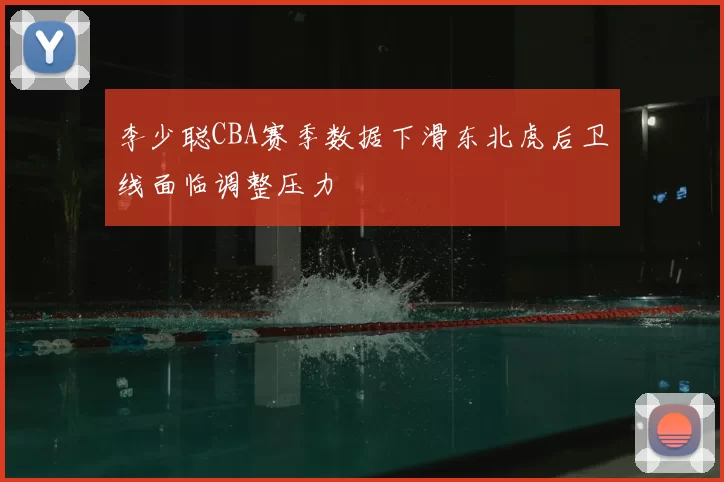 李少聪CBA赛季数据下滑东北虎后卫线面临调整压力